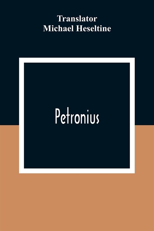 Petronius (Paperback)