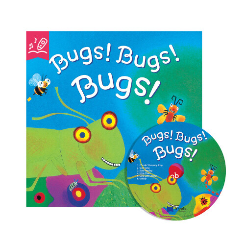노부영 송 애니메이션 세이펜 Bugs! Bugs! Bugs! (Paperback + Hybrid CD )