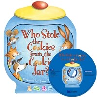 노부영 송 애니메이션 세이펜 Who Stole the Cookies from the Cookie Jar? (Boardbook + Hybrid CD) - 노래부르는 영어동화