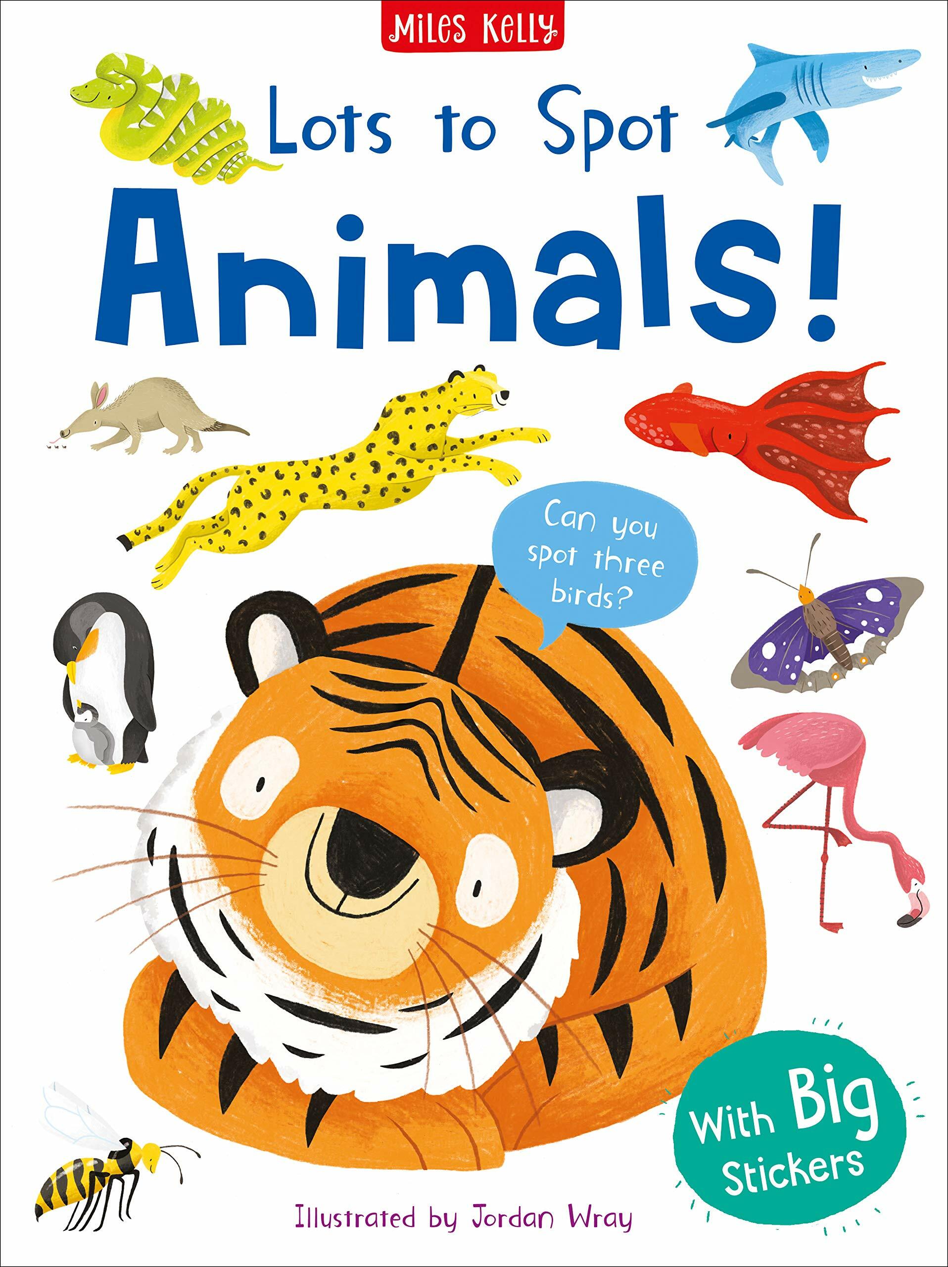 Lots to Spot Sticker Book: Animals! (Stickers)