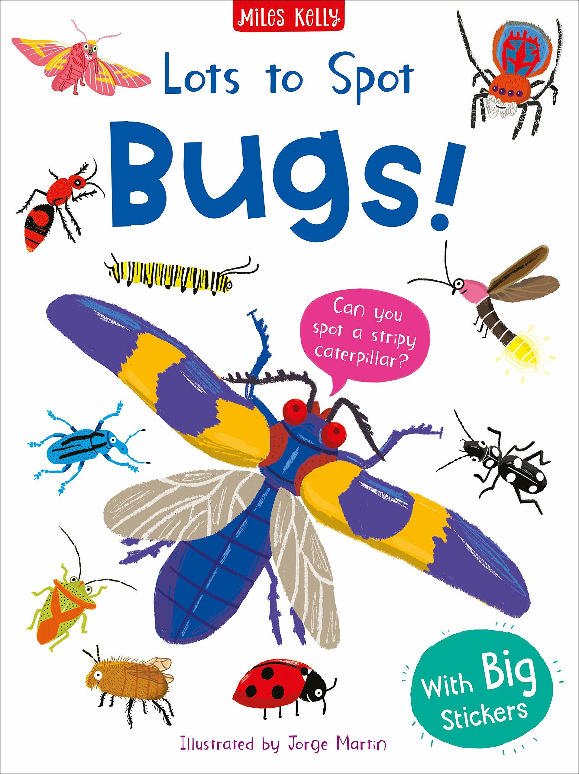 Lots to Spot Sticker Book: Bugs! (Stickers)