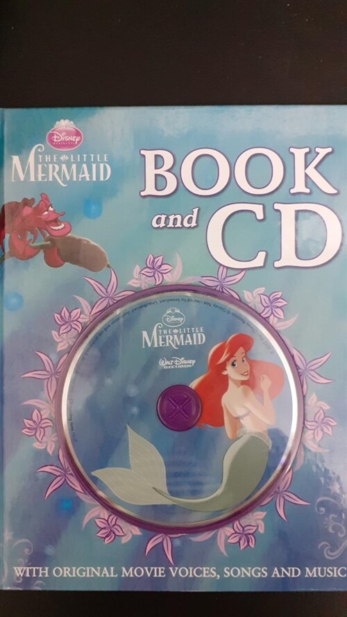 [중고] Disney Little Mermaid Book & CD (Hardcover)