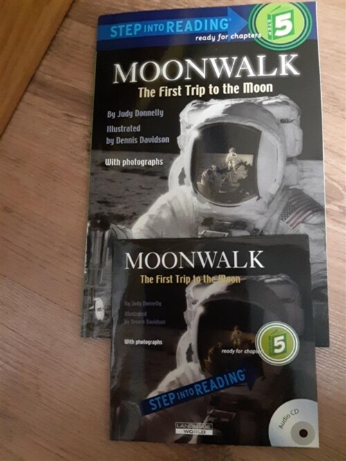 [중고] Moonwalk: The First Trip to the Moon (Paperback + Workbook + CD 1장)