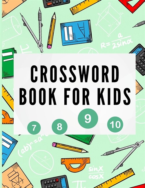 Crossword Book for Kids: Crossword Puzzles for Children - Best Puzzle Book for Kids Ages 8 and Up - Word Search Book for Children - Gift Idea f (Paperback)