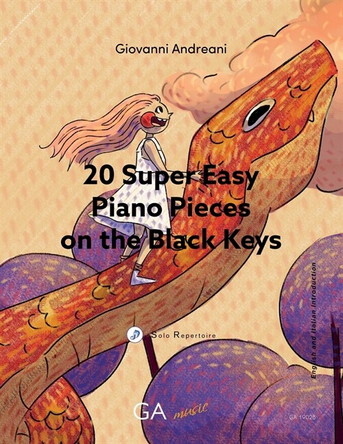 20 Super Easy Piano Pieces on the Black Keys (Paperback)