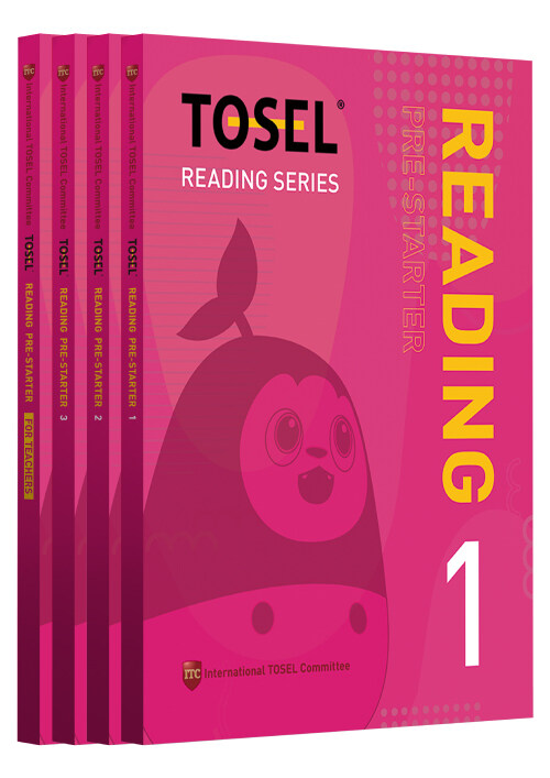 [세트] TOSEL Reading Series (Pre-Starter) 학생용 1~3 + 교사용 - 전4권