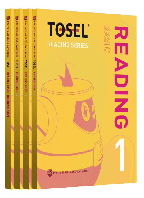 [세트] TOSEL Reading Series (Basic) 학생용 1~3 + 교사용 - 전4권