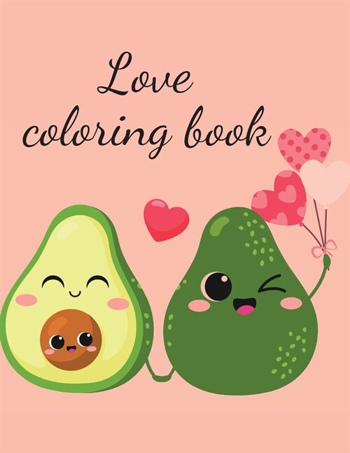 Love coloring book (Paperback)