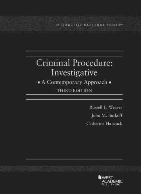 Criminal Procedure : Investigative, A Contemporary Approach (Paperback, Third Edition)