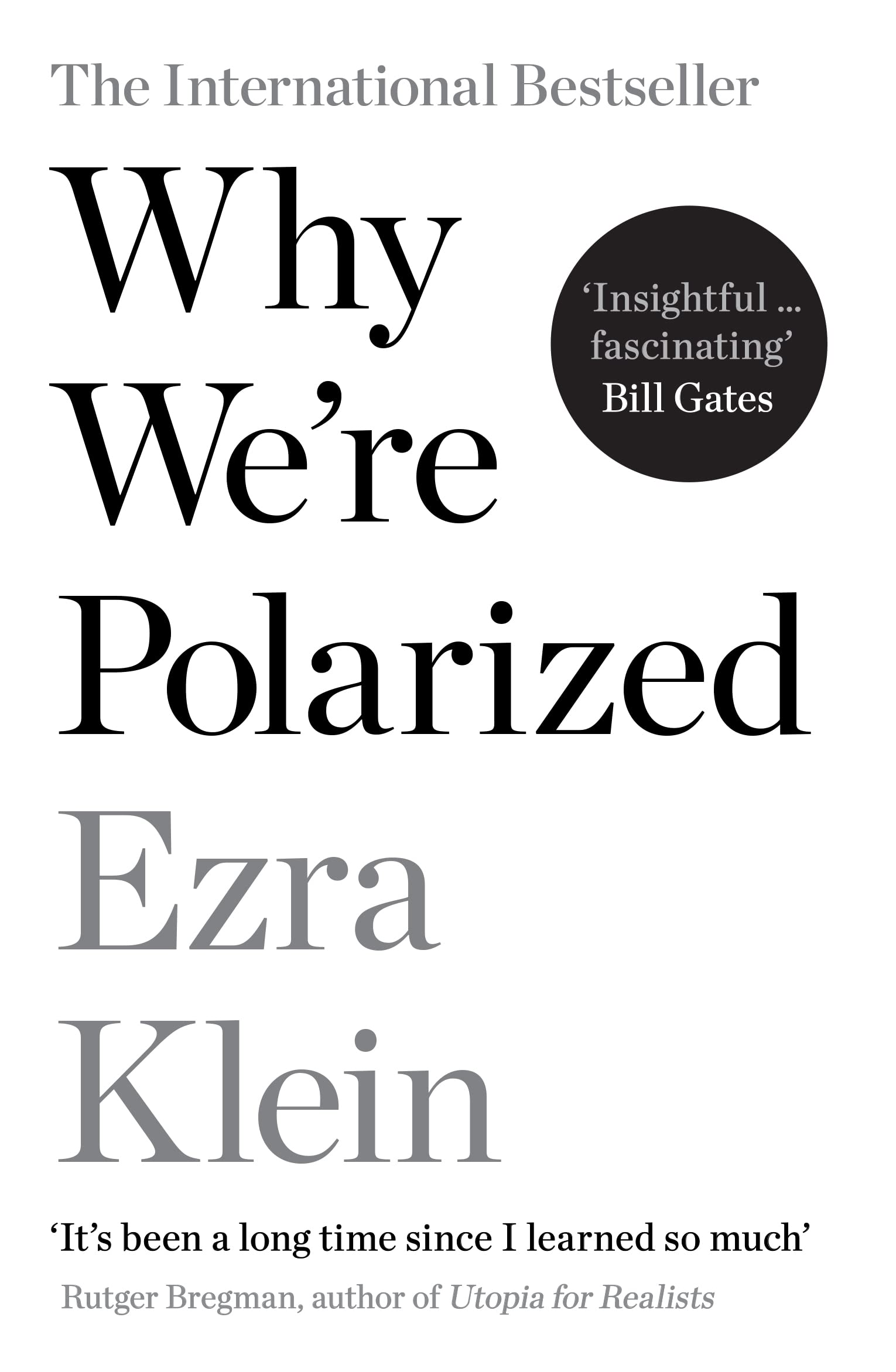 Why Were Polarized : A Barack Obama summer reading pick 2022 (Paperback, Main)