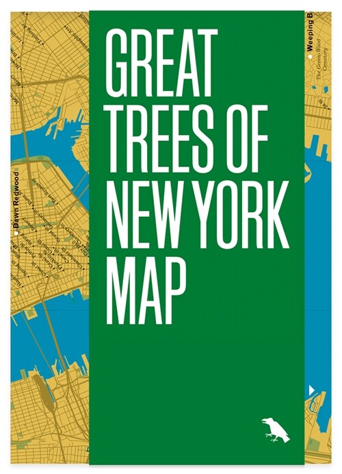 Great Trees Of New York Map (Sheet Map, folded)