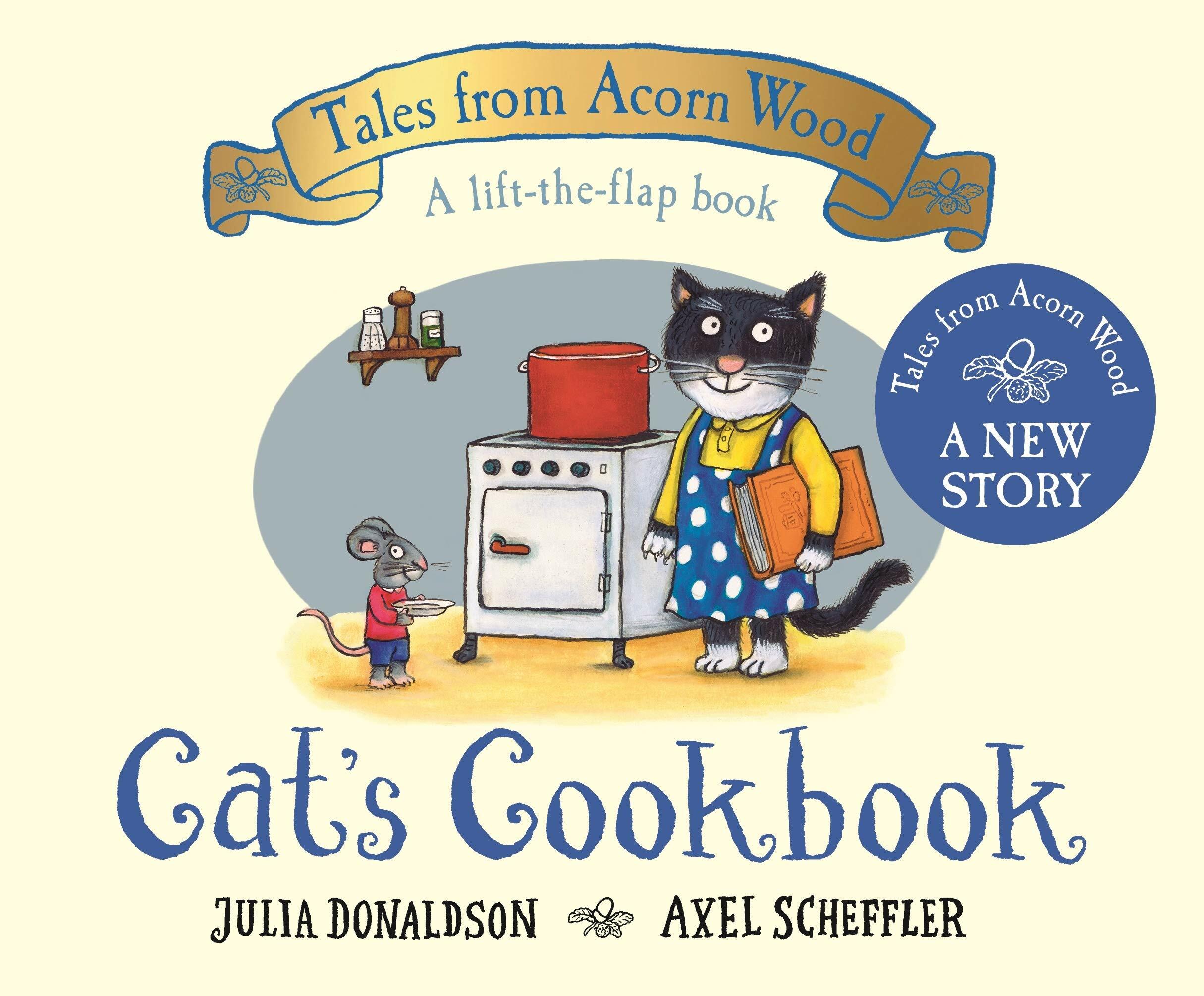 Cats Cookbook : A Lift-the-flap Story (Board Book)