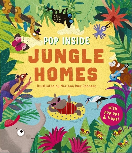 Pop Inside: Jungle Homes (Hardcover)