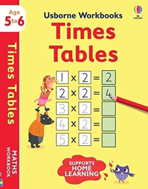 Usborne Workbooks Times Tables 5-6 (Paperback)