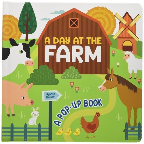 A Day at the Farm : A Pop Up Book (Board Book)