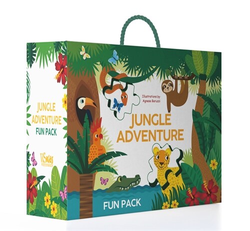 Jungle : Search and Find Jigsaw Puzzle (Novelty Book)