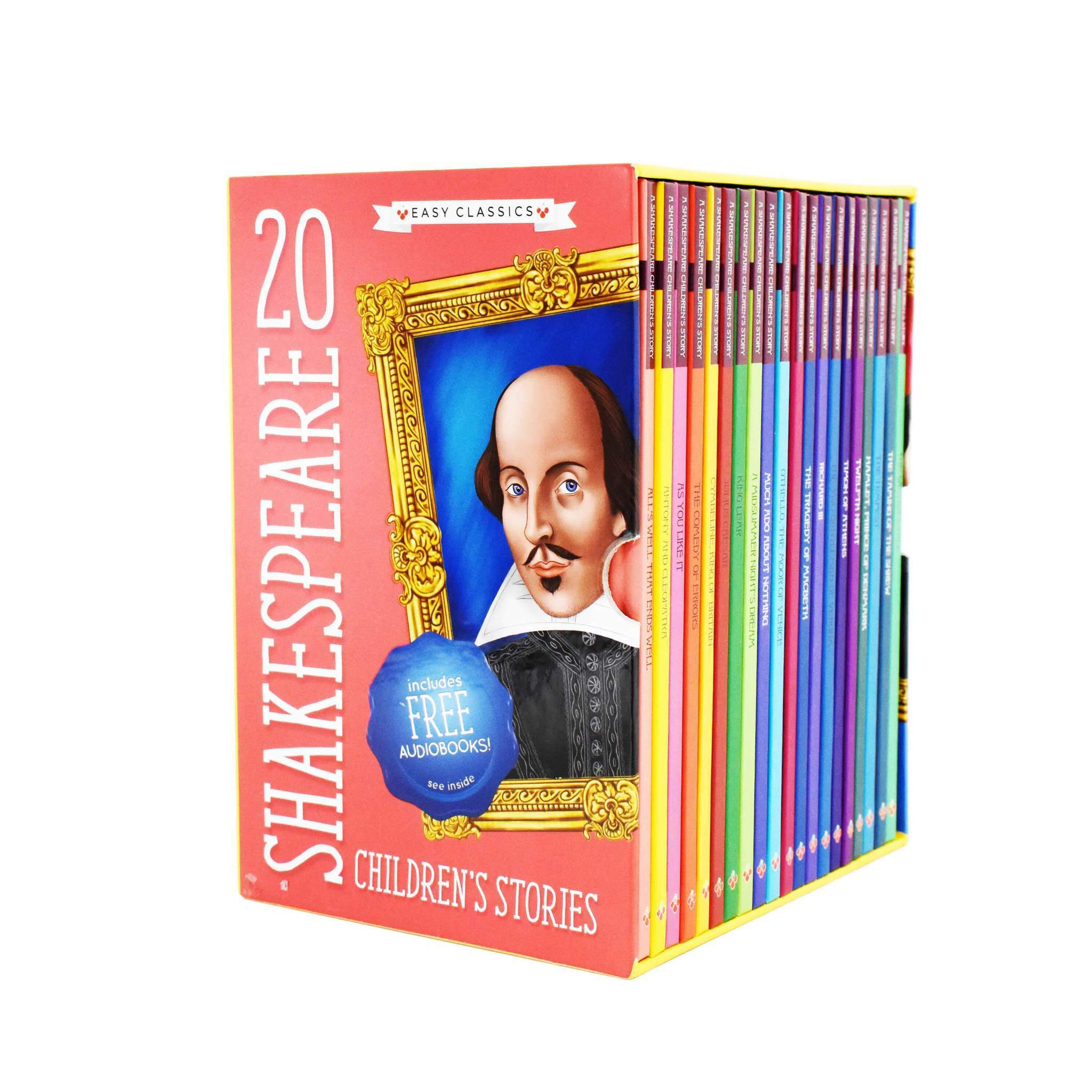 20 Shakespeare Childrens Stories: The Complete Collection (Easy Classics) (Boxed pack, Hardback, Audio QR Codes)