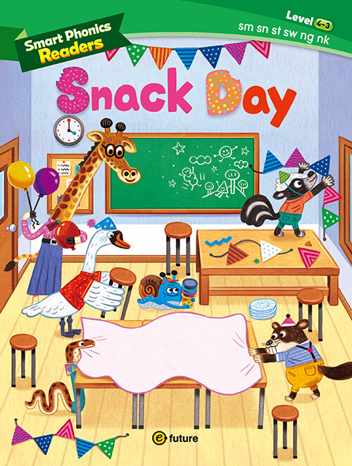 Smart Phonics Readers 4-3 : Snack Day (Paperback)