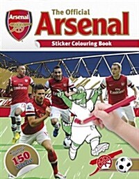 Official Arsenal Sticker Colouring Book (Paperback)