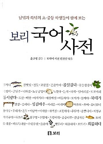 [중고] 보리 국어사전