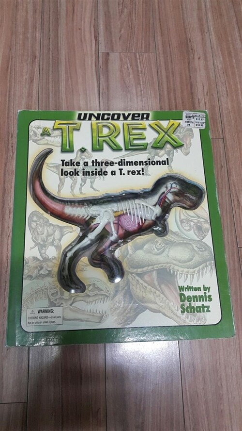 [중고] Uncover A T-Rex [With Dinosaur Model] (Hardcover)