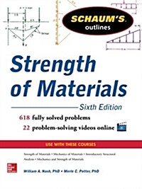 Schaums Outline of Strength of Materials (Paperback, 6)