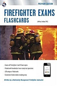 Firefighter I & II Exams Flashcard Book (Book + Online) (Paperback)