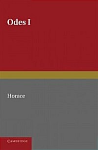 Horace Odes I (Paperback)