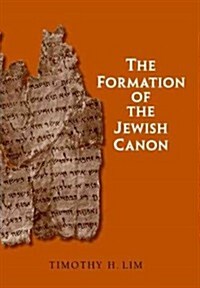 Formation of the Jewish Canon (Hardcover)