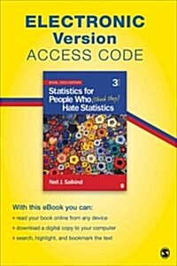 Statistics for People Who (Think They) Hate Statistics Electronic Version: Excel 2010 Edition (Paperback, 3)