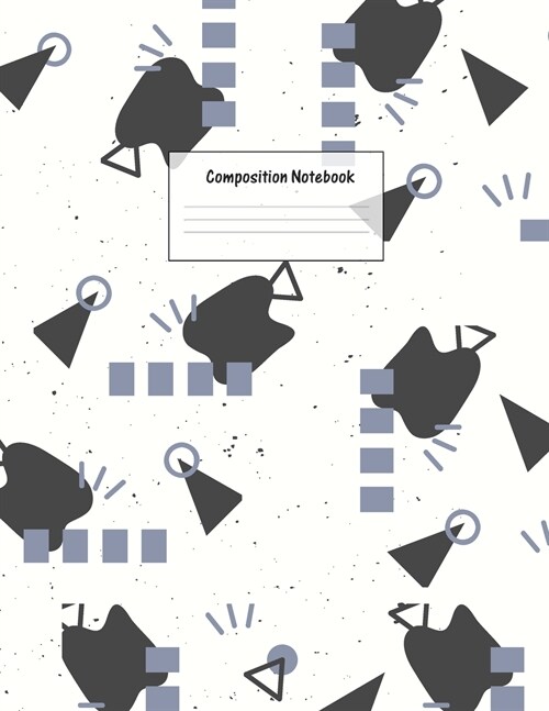 Composition Notebook: Wide Ruled Lined Paper: Large Size 8.5x11 Inches, 110 pages. Notebook Journal: Random Flying Objects Workbook for Pres (Paperback)