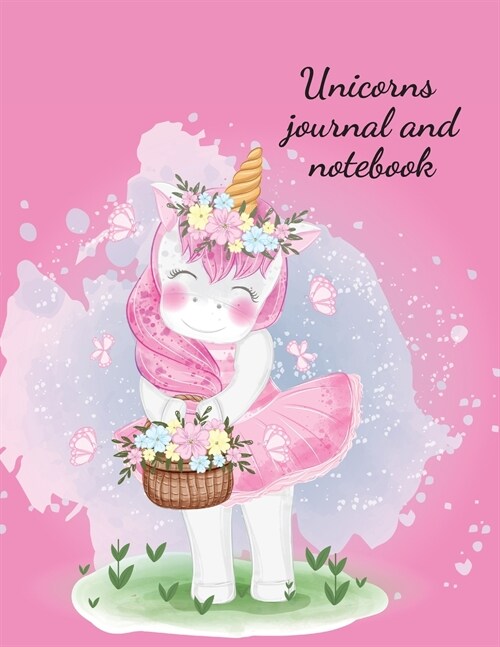 Unicorns journal and notebook (Paperback)