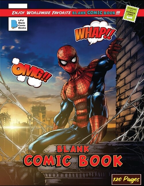 Blank Comic Book: Create Your Own Comics with this Comic Book Journal Notebook - 120 Pages of Fun and Unique Templates - A Large 8.5 x 1 (Paperback)