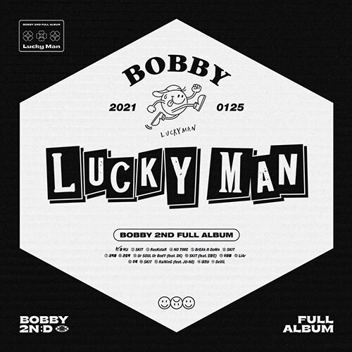 [중고] BOBBY - 2nd FULL ALBUM [LUCKY MAN][A Ver.]