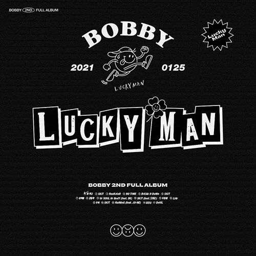 [중고] BOBBY - 2nd FULL ALBUM [LUCKY MAN][B Ver.]