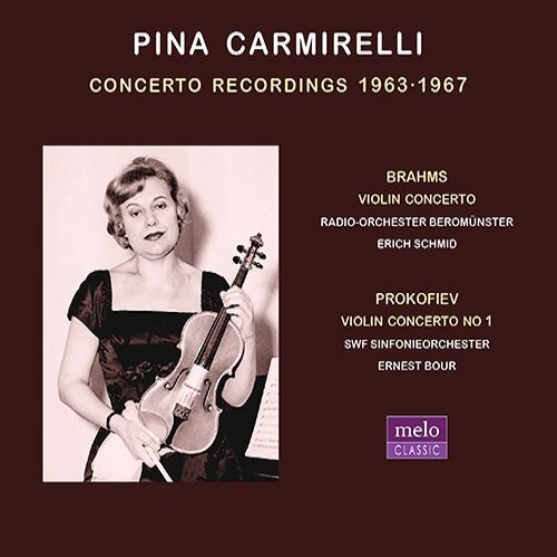 [수입] 카르미렐리 - 바이올린 협주곡집 (1963, 1967)
