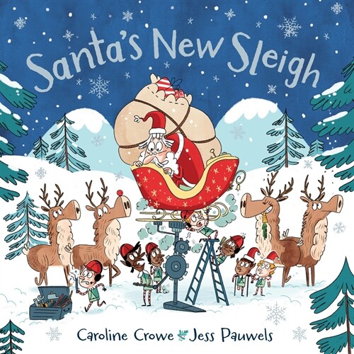 Santas New Sleigh (Hardcover)