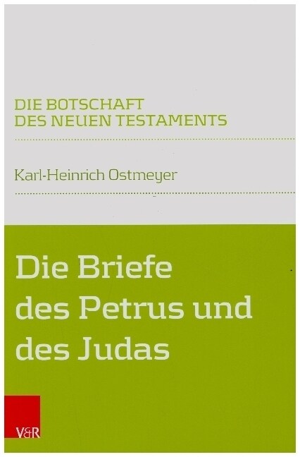 Die Briefe Des Petrus Und Des Judas (Paperback)