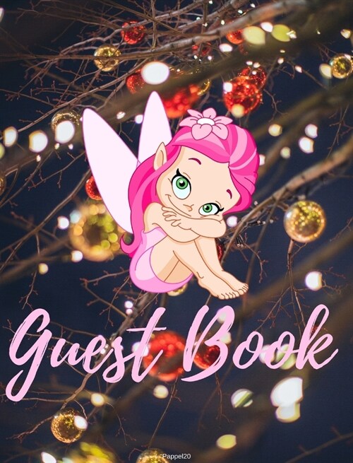 Guest Book - Fairy Themed (Hardcover)