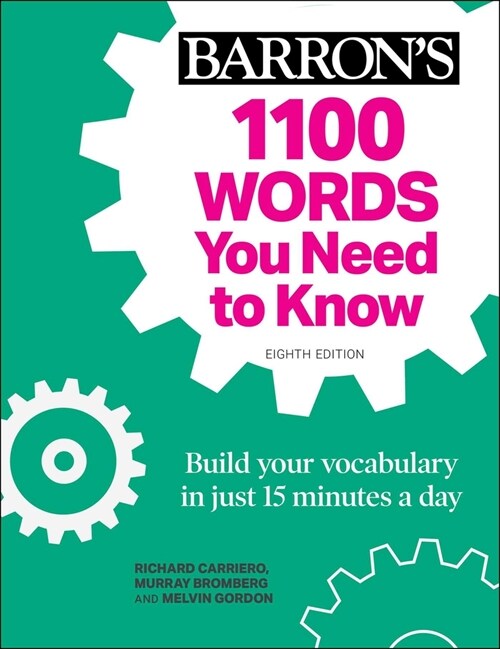 1100 Words You Need to Know + Online Practice: Build Your Vocabulary in Just 15 Minutes a Day! (Paperback, 8)