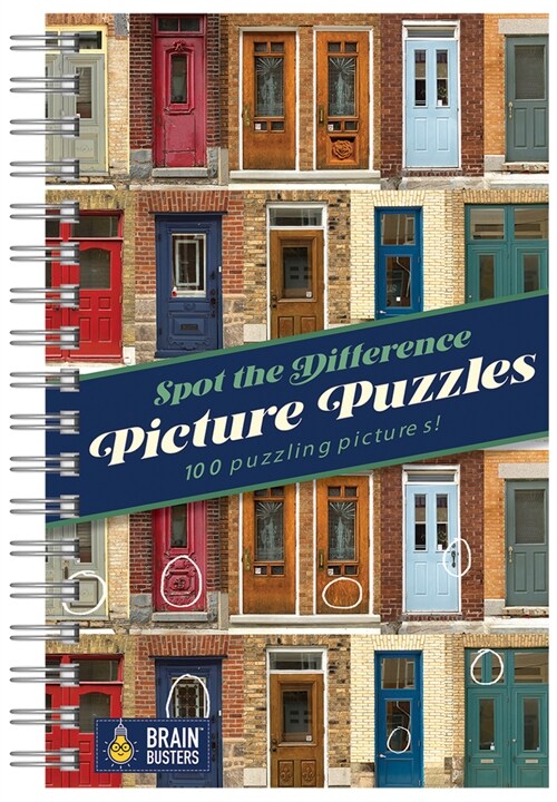 Spot the Difference Picture Puzzles: 100 Puzzling Pictures! (Paperback)