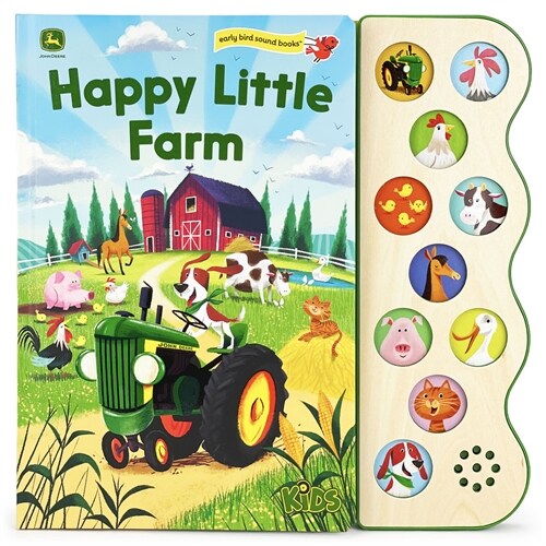 John Deere Kids Happy Little Farm (Board Books)