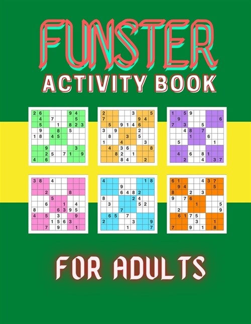 Funster Activity Book for Adults: Funster Activity Book for Adults - Sudoku (Paperback)