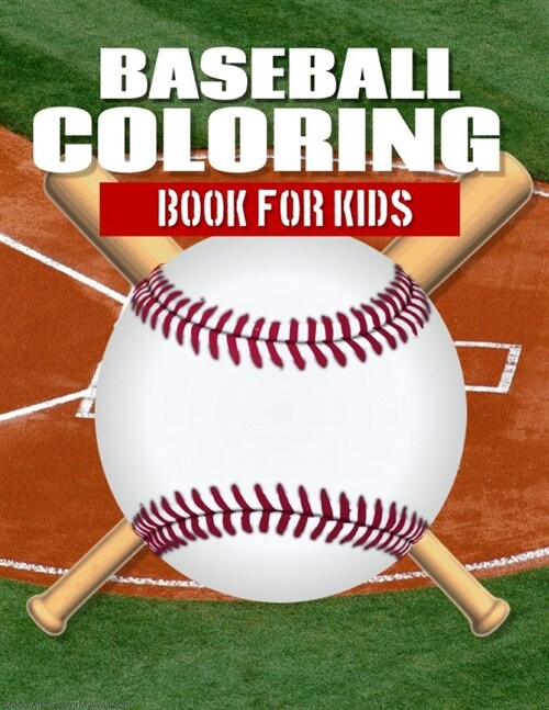 Baseball Coloring Book for Kids: Cool baseball Coloring Book For kids Aged 4-12 (Paperback)