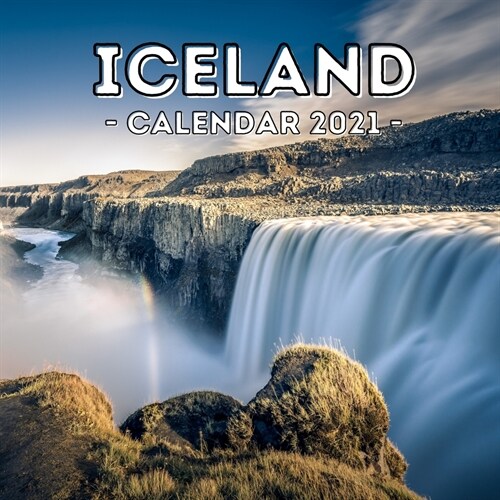 Iceland: 2021 Calendar Book, Cute Gift Idea For Iceland Lovers Men And Women (Paperback)