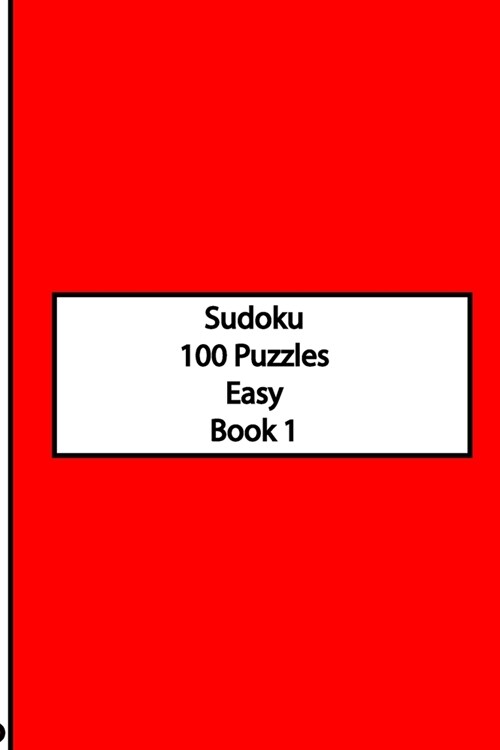 Sudoku-Easy-Book 1 (Paperback)