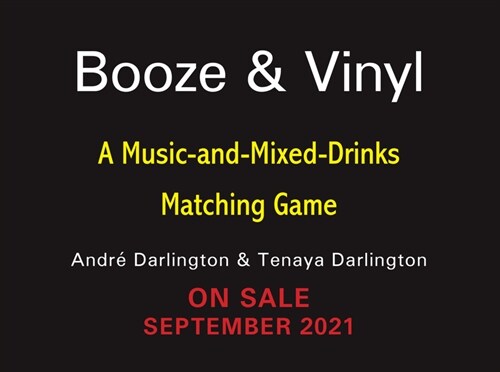 Booze & Vinyl: A Music-And-Mixed-Drinks Matching Game (Board Games)