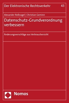 Datenschutz-Grundverordnung Verbessern: Anderungsvorschlage Aus Verbrauchersicht (Paperback)