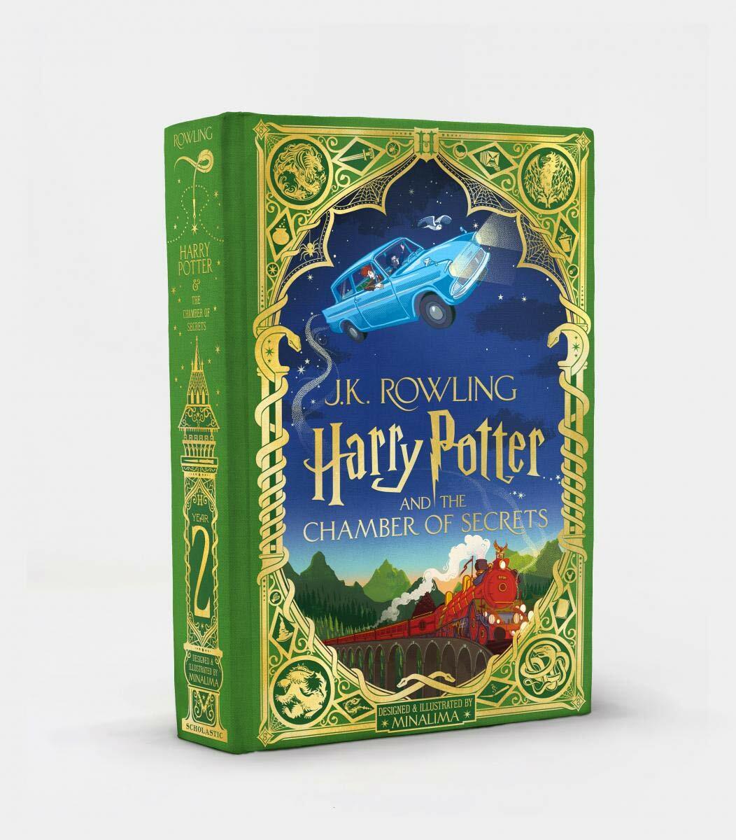 [중고] Harry Potter and the Chamber of Secrets, Volume 2, Minalima Edition (Hardcover, 미국판)