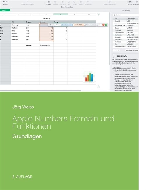 Apple Numbers Formeln und Funktionen: Grundlagen (Paperback)